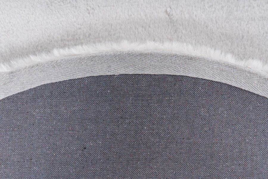 Kör alakú ezüstszürke szőnyeg, 200x200 cm - toudou - butopêa